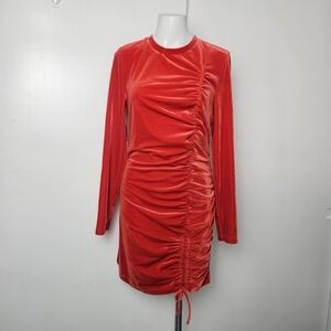 Juicy dress by juicy couture Large red velvet dress